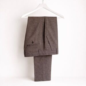 United Colors of Benetton Brown Micro Print Trousers US 2/ IT 38